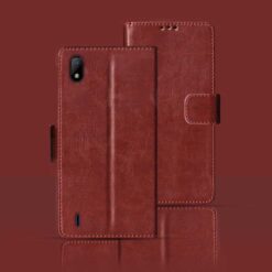 Lava Z41 flip cover | LN9910 flip cover | Brown