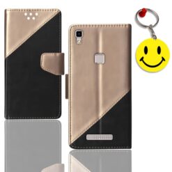 Lava Z80 folding cover | Z80 folding cover | Free Smiley Keychain | ND_10
