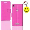 Lava Z80 flip cover for girl | Z80 flip cover for girl | Free Smiley Keychain | ND_12