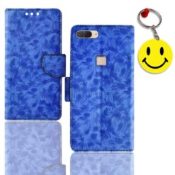 Lava Z90 phone flip cover | Z90 phone flip cover | Free Smiley Keychain | ND_07