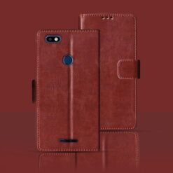 Lava Z91 flip cover | Z91 flip cover | Brown