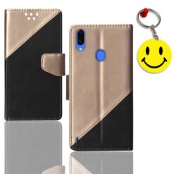 Lava Z93 folding cover | Z93 folding cover | Free Smiley Keychain | ND_10