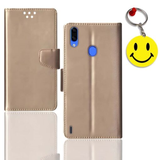 Lava Z93 pouch cover | Z93 pouch cover | Free Smiley Keychain | ND_11