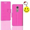 Lenovo K6 Note flip cover for girl | K53a48 flip cover for girl | Free Smiley Keychain | ND_12