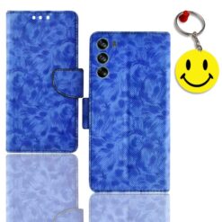 MOTO G62 5G phone flip cover | PAUY0003IN phone flip cover | Free Smiley Keychain | ND_07