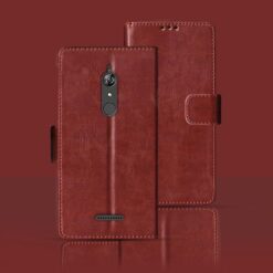 Micromax Infinty flip cover | HS2 flip cover | Brown