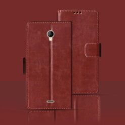Micromax Spark Go flip cover | Q409A flip cover | Brown