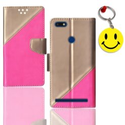 Micromax Yu Ace flip case | 5014 flip case | Free Smiley Keychain | ND_09
