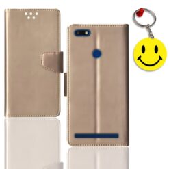 Micromax Yu Ace pouch cover | 5014 pouch cover | Free Smiley Keychain | ND_11