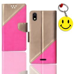 Micromax i One flip case | iOne flip case | Free Smiley Keychain | ND_09