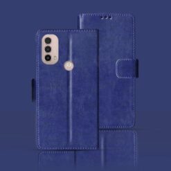 Moto E40 Pouch cover | PARL0010IN Pouch cover | Blue