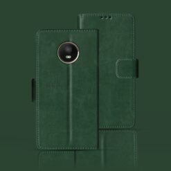 Moto E4 flip case | XT1766 flip case | Green
