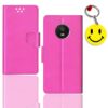 Moto E4 Plus flip cover for girl | XT176 flip cover for girl | Free Smiley Keychain | ND_12
