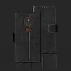 Moto E7 Plus foloding cover | XT2081-1 foloding cover | Black