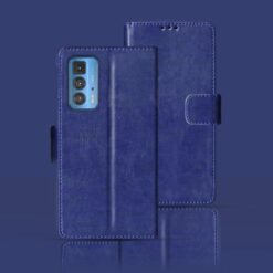 Moto Edge 20 Pro Pouch cover | XT2153-1 Pouch cover | Blue