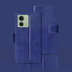 Moto Edge 40 5G Pouch cover | PAY40028IN Pouch cover | Blue