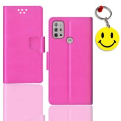 Moto G10 flip cover for girl | Moto G10 flip cover for girl | Free Smiley Keychain | ND_12