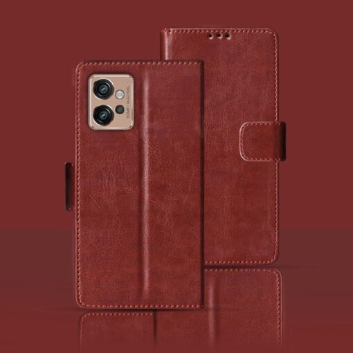 Moto G32 flip cover | G32 flip cover | Brown