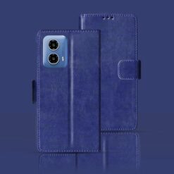 Moto G34 5G Pouch cover | PB1V0005IN Pouch cover | Blue