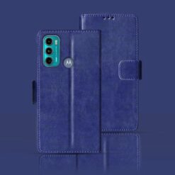 Moto G40 Pouch cover | G40 Pouch cover | Blue