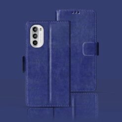 Moto G52 Pouch cover | G52 Pouch cover | Blue