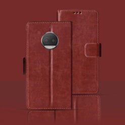 Moto G5s Plus flip cover | XT1803 flip cover | Brown