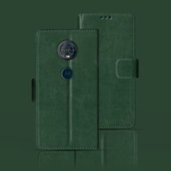 Moto G6 Play flip case | XT1922-1 flip case | Green