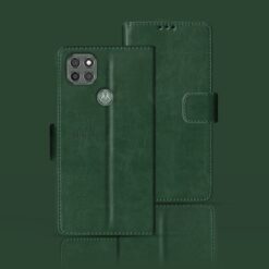 Moto G9 Power flip case | XT2091-3 flip case | Green