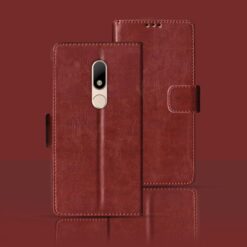 Moto M flip cover | XT1663 flip cover | Brown