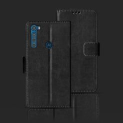 Moto One Fusion Plus foloding cover | One Fusion Plus foloding cover | Black
