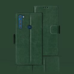Moto One Fusion Plus flip case | One Fusion Plus flip case | Green