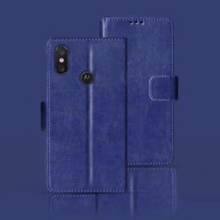 Moto One Power Pouch cover | P30 Note Pouch cover | Blue