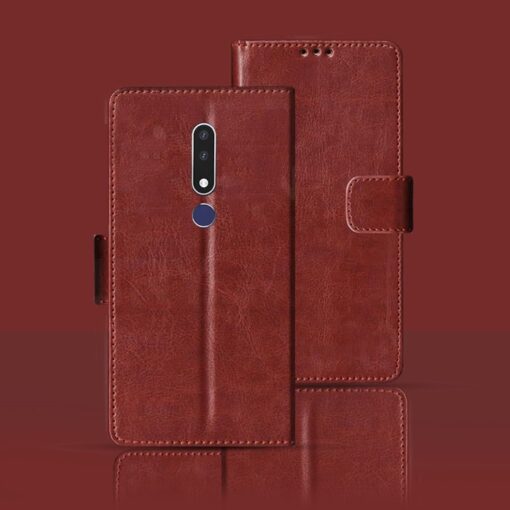 Nokia 3.1 Plus flip cover | TA-1118 flip cover | Brown