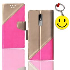 Nokia 3.2 flip case | TA-1156 flip case | Free Smiley Keychain | ND_09