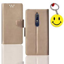 Nokia 5.1 pouch cover | TA-1075 pouch cover | Free Smiley Keychain | ND_11
