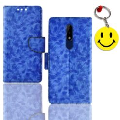 Nokia 5.1 Plus phone flip cover | TA-1120 phone flip cover | Free Smiley Keychain | ND_07