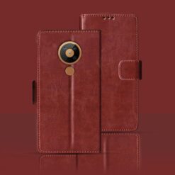 Nokia 5.3 flip cover | TA-1234 flip cover | Brown