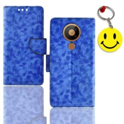 Nokia 5.3 phone flip cover | TA-1234 phone flip cover | Free Smiley Keychain | ND_07