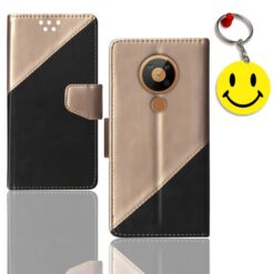 Nokia 5.3 folding cover | TA-1234 folding cover | Free Smiley Keychain | ND_10