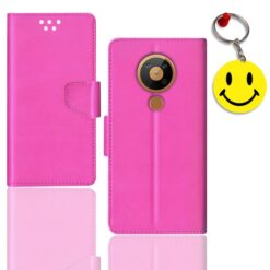 Nokia 5.3 flip cover for girl | TA-1234 flip cover for girl | Free Smiley Keychain | ND_12