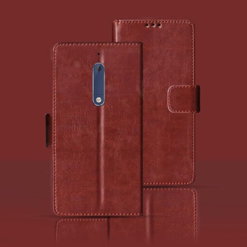 Nokia 5 flip cover | TA-1053 flip cover | Brown