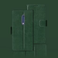 Nokia 5 flip case | TA-1053 flip case | Green