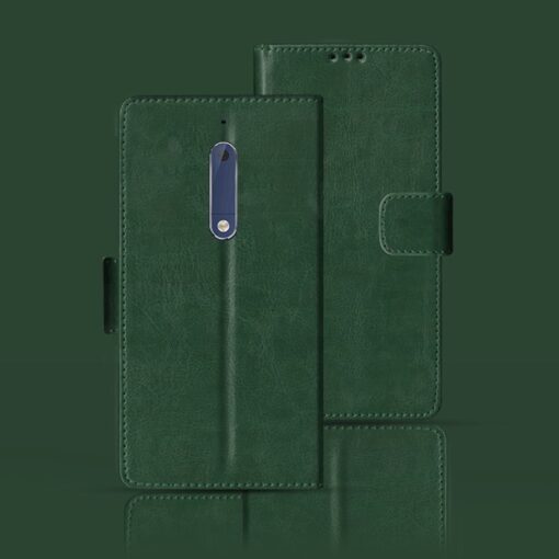 Nokia 5 flip case | TA-1053 flip case | Green