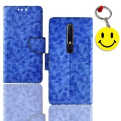 Nokia 6.1 Plus phone flip cover | TA-1083 phone flip cover | Free Smiley Keychain | ND_07