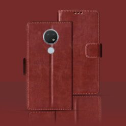 Nokia 6.2 flip cover | TA-1200 flip cover | Brown