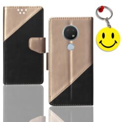 Nokia 6.2 folding cover | TA-1200 folding cover | Free Smiley Keychain | ND_10