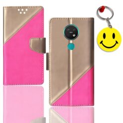 Nokia 7.2 flip case | TA-1193 flip case | Free Smiley Keychain | ND_09