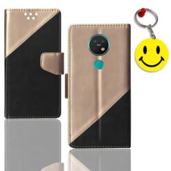 Nokia 7.2 folding cover | TA-1193 folding cover | Free Smiley Keychain | ND_10