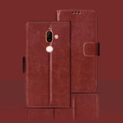 Nokia 7 Plus flip cover | TA-1041 flip cover | Brown