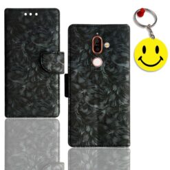 Nokia 7 Plus flip cover | TA-1041 flip cover | Free Smiley Keychain | ND_08